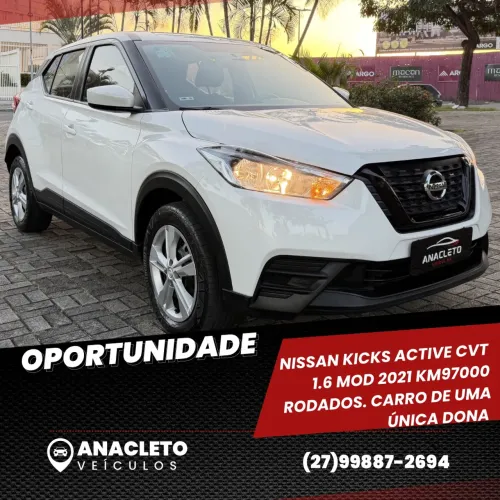 Nissan Kicks Active S 1.6 16V Flex Aut. 2021