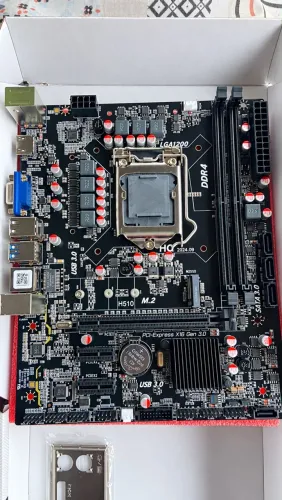 Placa mãe h510 para 10ª e 11ª geração intel core i3 / i5 / i7 haoqing