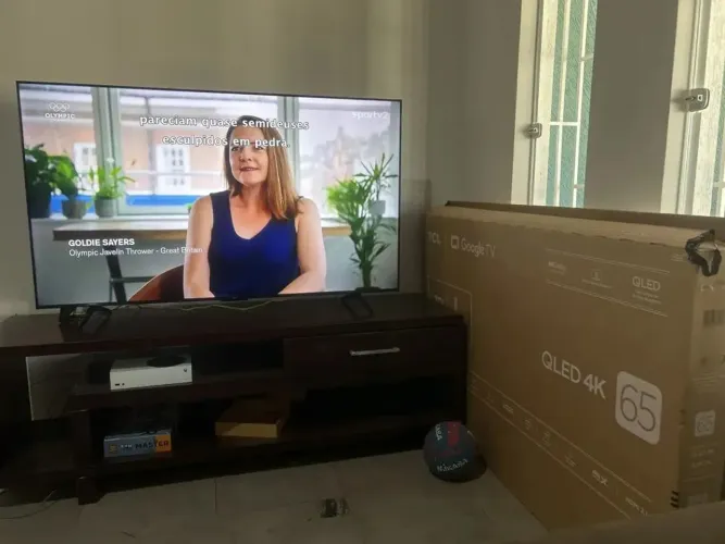 Tv 65 polegadas 4k TCL 