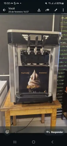 Maquina de sorvete expresso