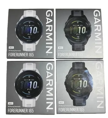 Relógio Garmin furerunner 165 amoled - novo - completo