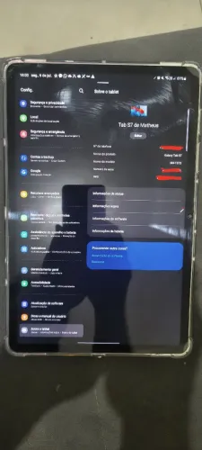 Galaxy Tab S7 (NÃO é o fe)