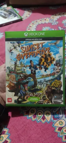 Jogo Original Usado Sunset Overdrive Xbox One Midia Fisica Microsoft