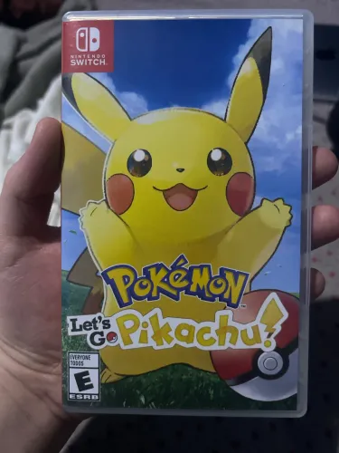 Pokémon Lets Go Pikachu - Jogo Nintendo Switch