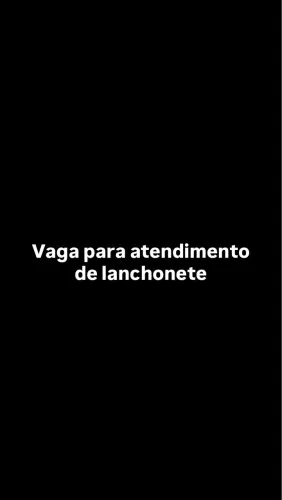 Vaga para atendimento