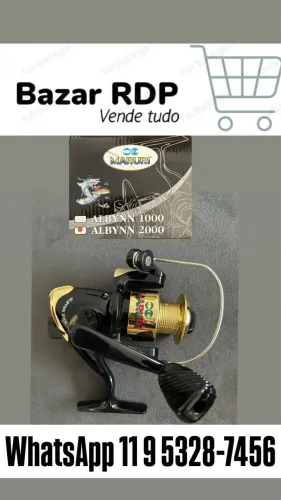 Molinete Murari Albynn 2000 novo sem garantia! 