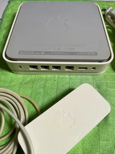 carregadores e roteador apple originais (leiam a descrição)