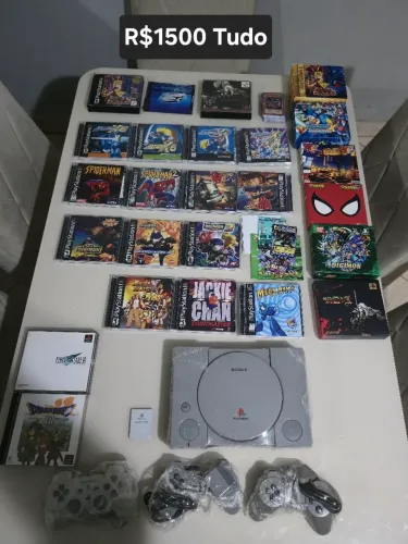 Playstation 1 Fat Bloqueado Japones Completao