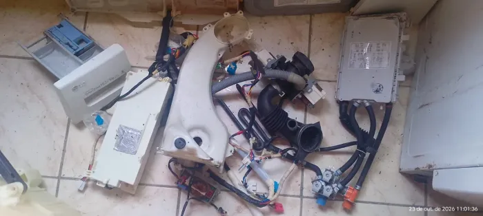 Peças de máquina de lavar e seca LG 10 kg