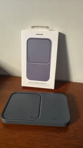 Carregador Rápido Sem Fio 15W Duo Pad Samsung 