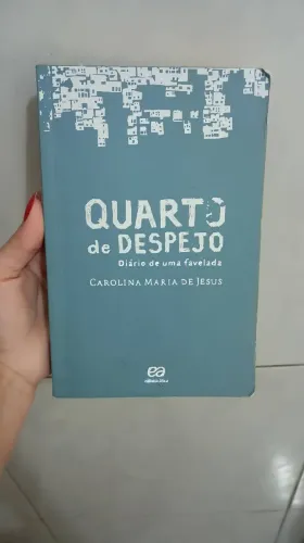 Livro Quarto de Despejo - Carolina Maria de Jesus