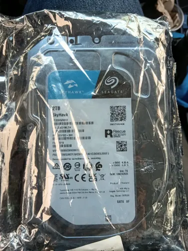 HD Seagate skyhawk 2 tb para segurança eletrônica.