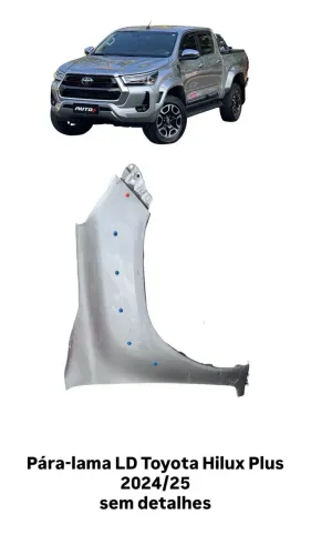 Paralama Hilux Plus 2024 2025