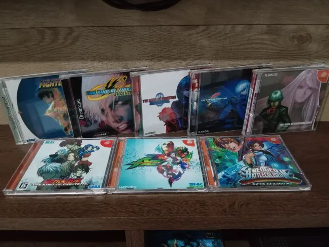 Coleção The King of Fighters para Dreamcast (REPRÔ) LEIA!!!
