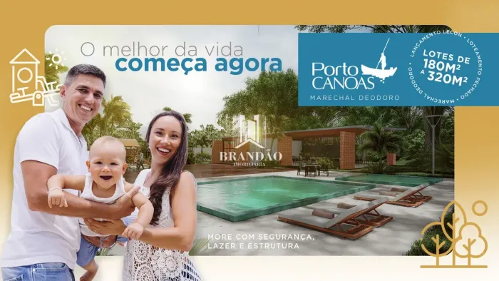 Lotes Porto Canoa, Marechal Deodoro/AL