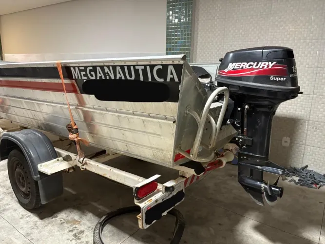 Barco de alumínio borda alta 5mts