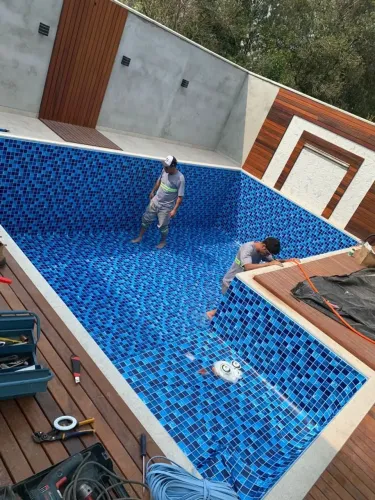 Instalação e troca de Vinil de Piscina - Oferta relâmpago 