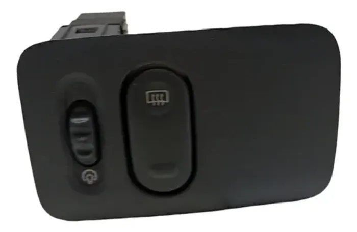Moldura Botão Comando Farol Desembaçador Renault Clio 2001