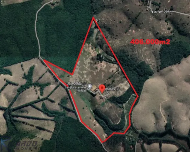 Fazenda Haras à venda próximo a Vila Velha com mais de 400 mil m², casa sede.