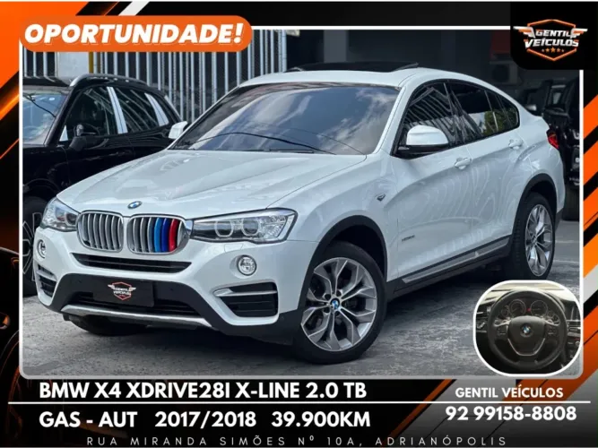 BMW X4 Xdrive 28I X-line 2.0 Turbo 245cv AUT 2018