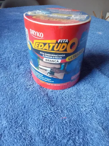 Rolo de fita emborrachada Veda tudo