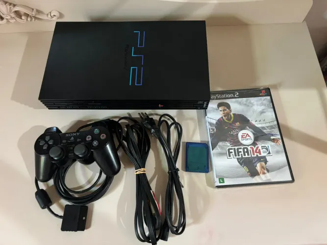 PS2 scph-39001 seminovo 