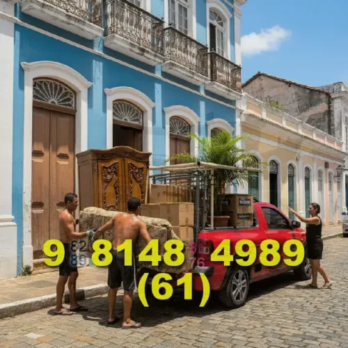 frete de mudança hoje em sudoeste e guará