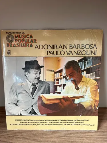 Adoniran Barbosa e Paulo Vanzolini Lp lacrado coleção abril mpb