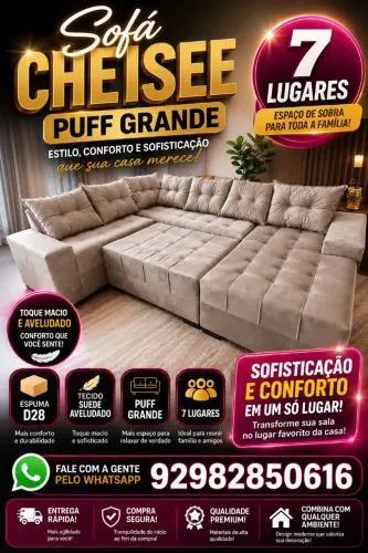 CONJUNTO CHEISEE PUFF GRANDE