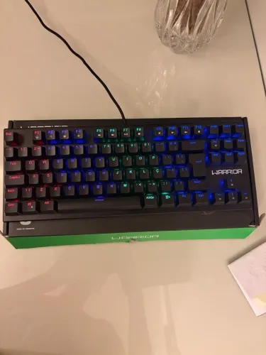 Teclado Mecânico Ganer Warrior TERO RAINBOW