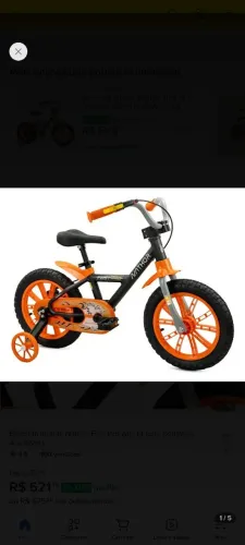 Bicicleta infantil nathor First pro