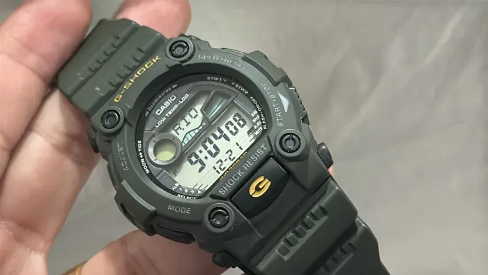 Casio g-shock tábua de maré 
