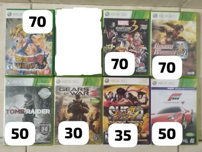 JOGOS XBOX 360 ORIGINAIS, PREÇOS NAS FOTOS