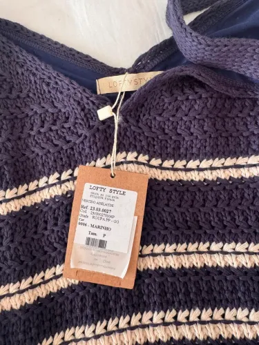 VESTIDO TRICOT ADELAYDE - MARINHO LOFT STYLE