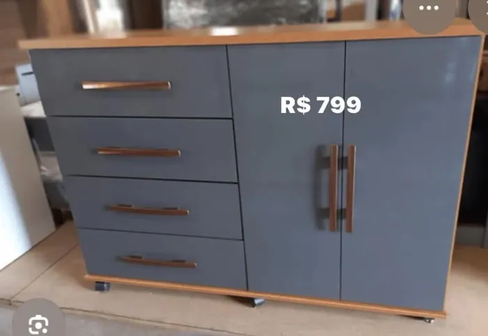 Cômoda Nova Com Sapateira Grande