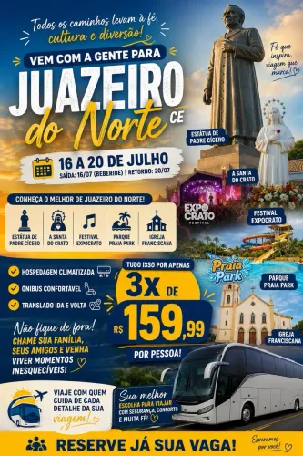 Venha conhecer Juazeiro do Norte ce!
