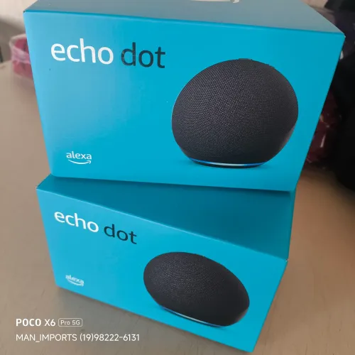 ECHO DOT (Geração mais Recente): Smart Speaker com Alexa - O melhor som já lançado. <br>