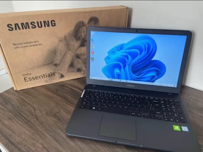 Notebook Samsung i5 8ªNVidia(02Gb) Mx110 SSDm2 256Gb 8Gb Ram Rede5G