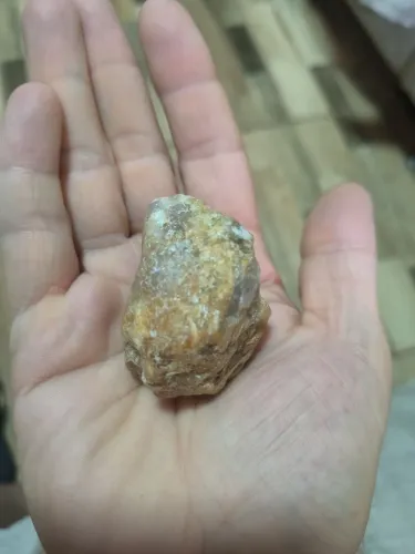   Pedra Natural Decorativa Quartzo Ferruginoso 7 cm Polida