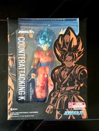 Goku Blue Demoniacal Fit COM DETALHES