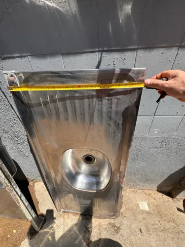 Pia de inox