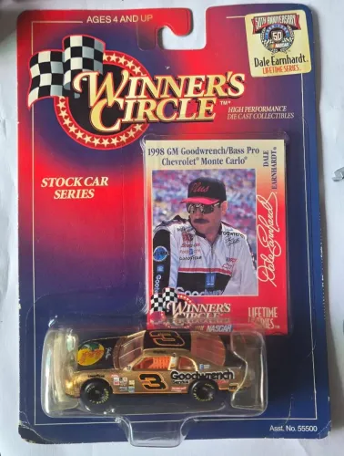 miniatura Nascar winners circle dale earnhardt #3 1998 1/64