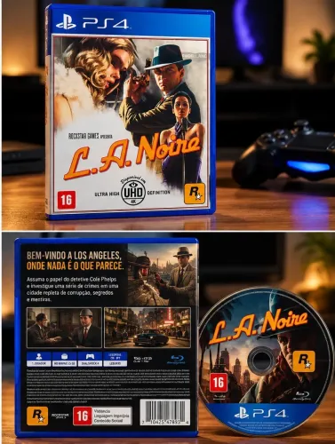 L.A. NOIRE - PS4 | MÍDIA FÍSICA
