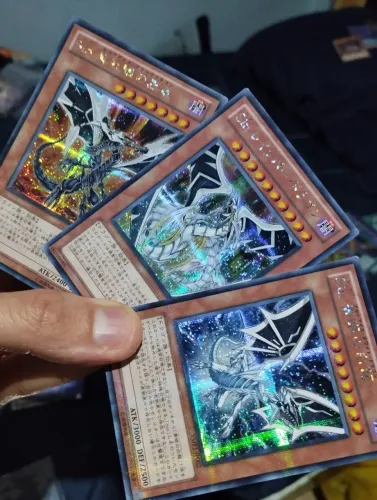 YUGIOH OCG SIN BLUE EYES RED EYES RAINBOW DRAGON DRAGAO BRANCO DE OLHOS AZUIS DRAGAO NEGRO