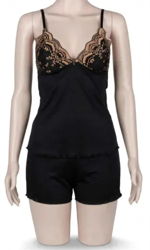 Baby Doll Feminino Preto 