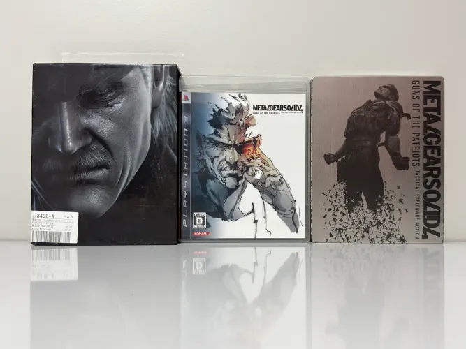 Metal gear solid 4 PS3 edição limitada