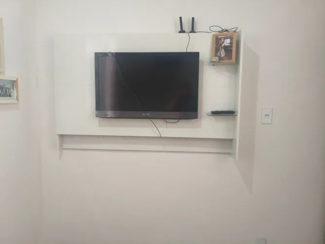 Painel de quarto branco