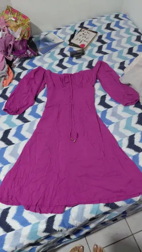 Vestido Rosa La Vertu P. Usado.