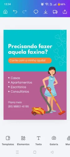 Faço faxina
