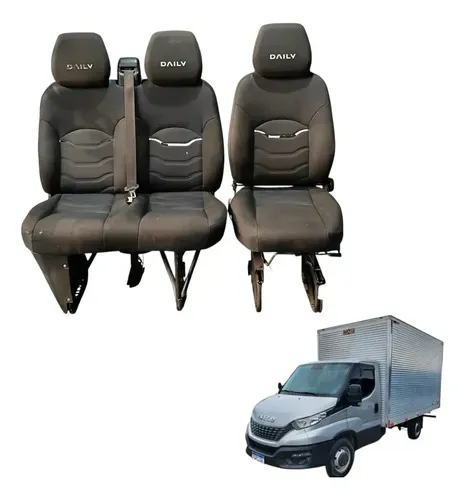 Jogo Banco Original Iveco Daily 35150 2020 2021 2022 Preto